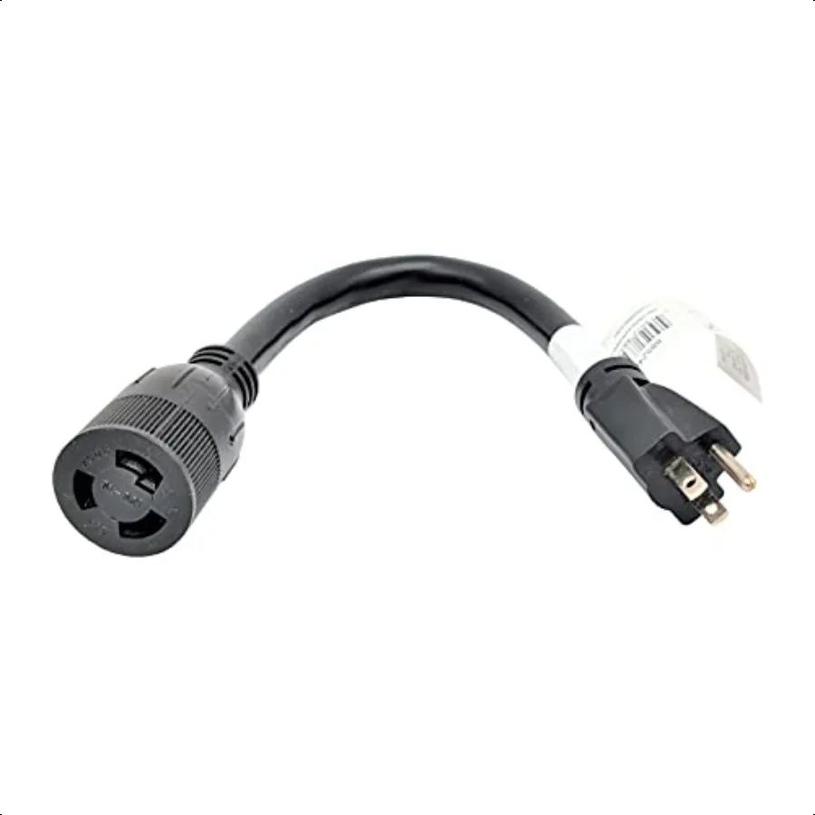 

885248 Adapter Cord 15 AMP Regular 515 Plug Male to Twist 20 Amp L620 Receptacle Female