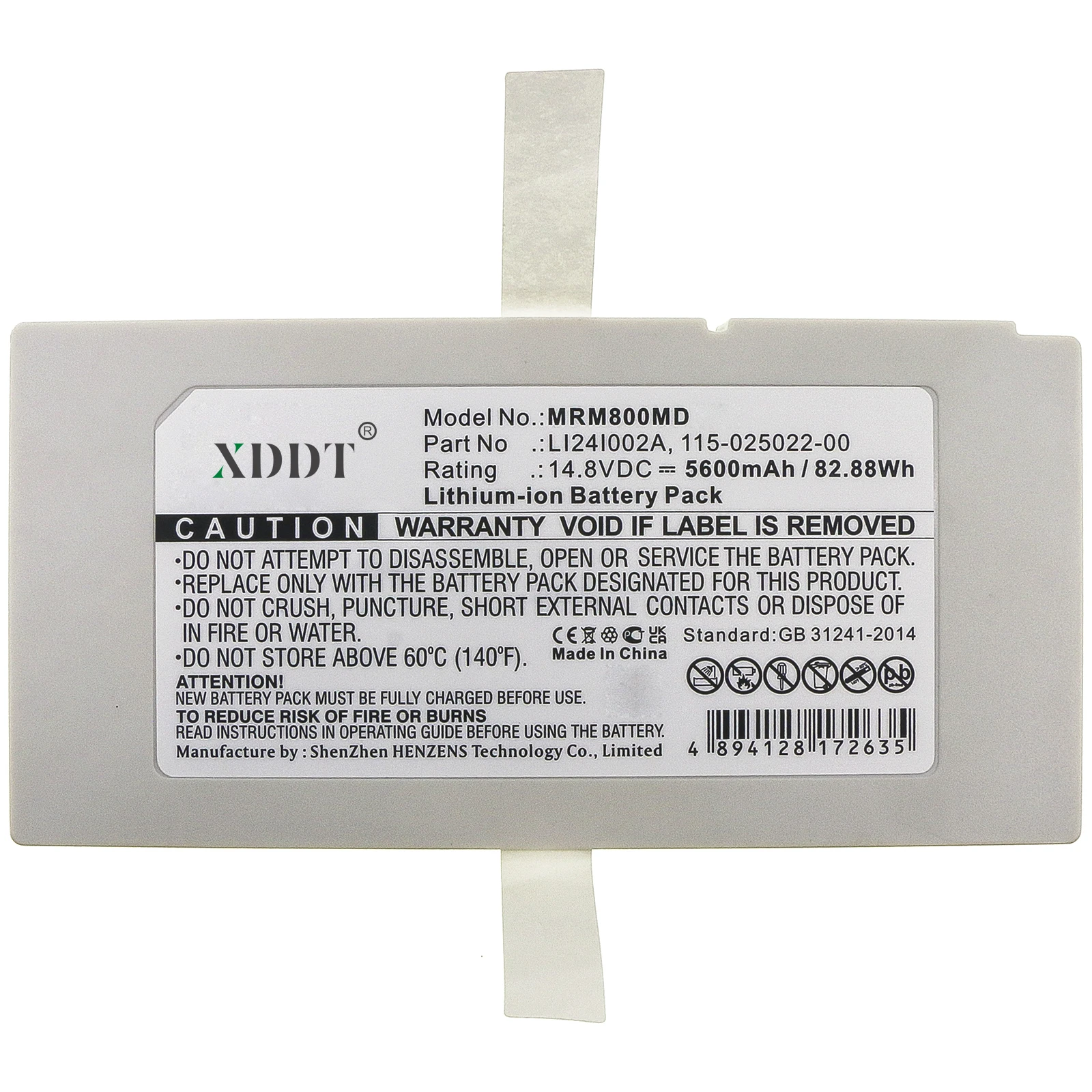 5600mAh Medical Battery For Mindray 115-025022-00  LI24I002A Ultrasound machine M9 M8 TE7 SV300 SV350 TE5