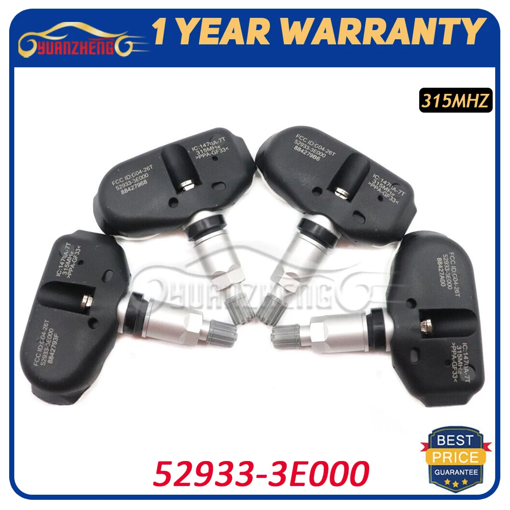 Hyundai Kia TPMS Система Контроля Давления В Шинах 315 МГц Датчик Давления В Автомобильных Шинах Прочная Автозапчасть Для Son...