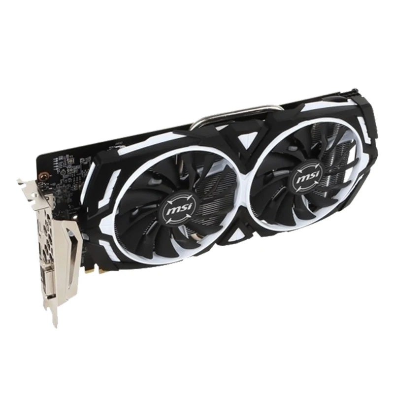 بطاقة رسومات MSI GAMING GeForce GTX 1060 3GB GDRR5 192-bit HDCP تدعم DirectX 12 Dual Fan VR Ready OC (GTX 1060 ARMOR 3G OC)