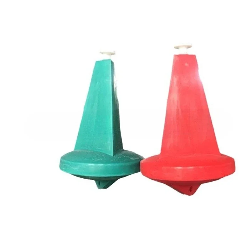 Water positioning buoy PE material, with warning light rotomolded buoy