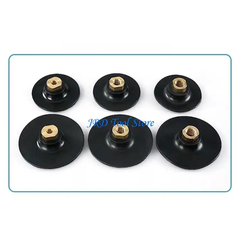 A2UD Grinder Backing Pad Rubber Sanding Disc Holder for Various Grinding