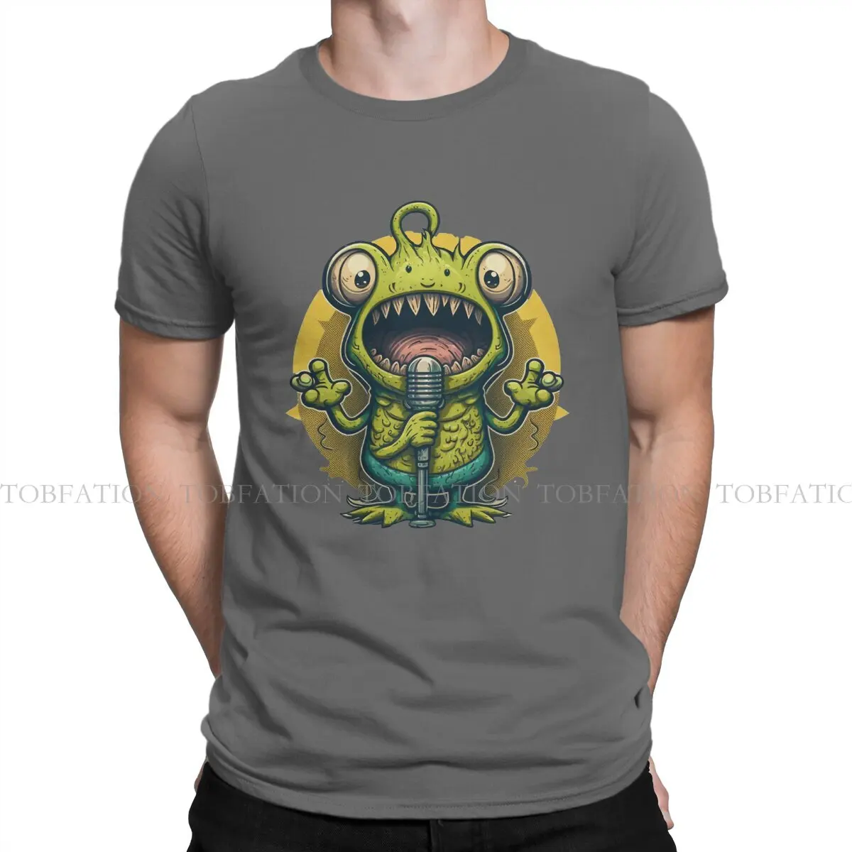 Frog MY SINGING MONSTERS Game T Shirt Classic Graphic Loose Crewneck TShirt Harajuku Men's Streetwear