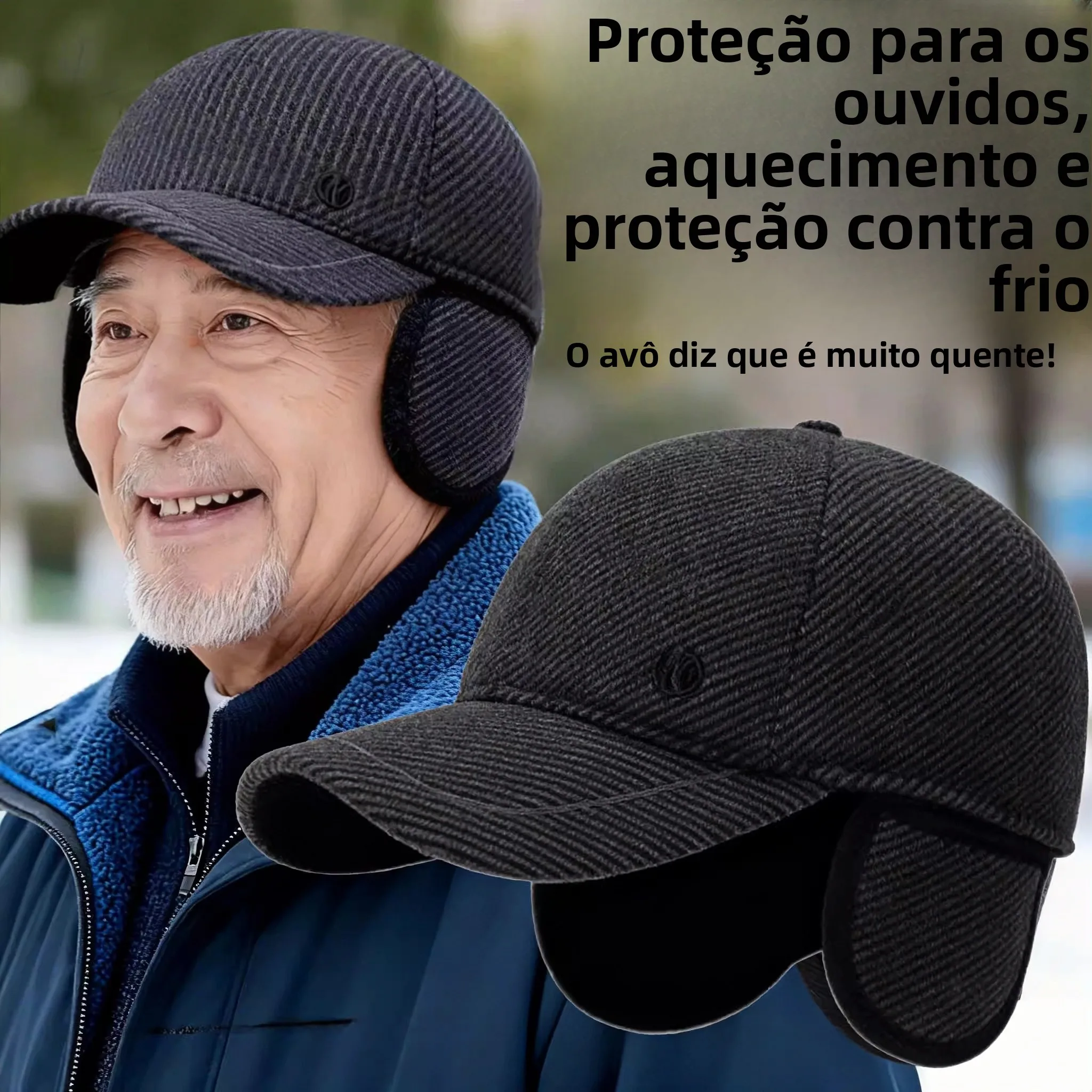 men's-baseball-cap-2025-new-autumn-winter-thick-warm-ear-protection-versatile-duckbill-cap-for-middle-aged-and-elderly