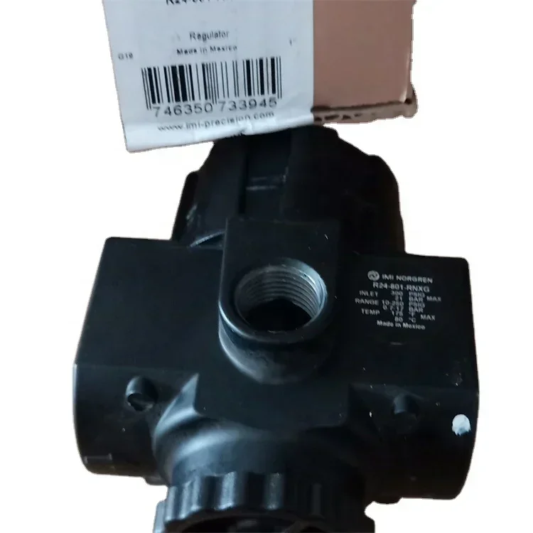 Cylinder pneumatic Pressure regulator NORGREN solenoid valve R24-801-RNXG