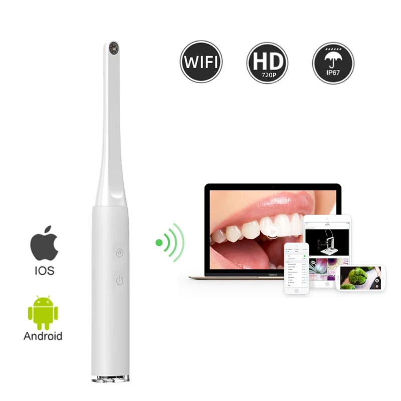 endoscopio sem fio 720p full hd 2mp uso domestico ferramenta de exame de pele intraoral cameras boroscopicas para ios e android 01