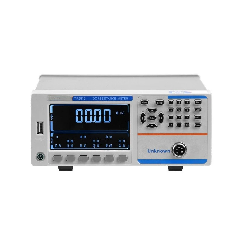 TR2512 High Precision DC Low Resistance Tester with 1μΩ Resolution for Cable & Material Testing