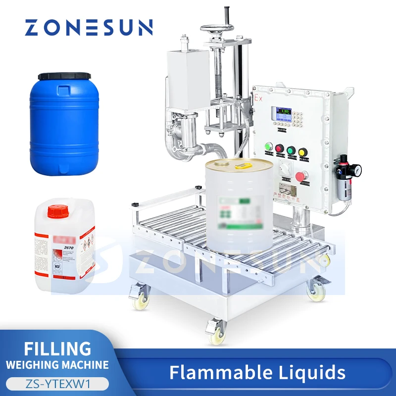 Zonesun ZS-YTEXW1 Explosion Proof Filling Machine Weighing and Filling Machine Weigh and Fill System Weigh Filler