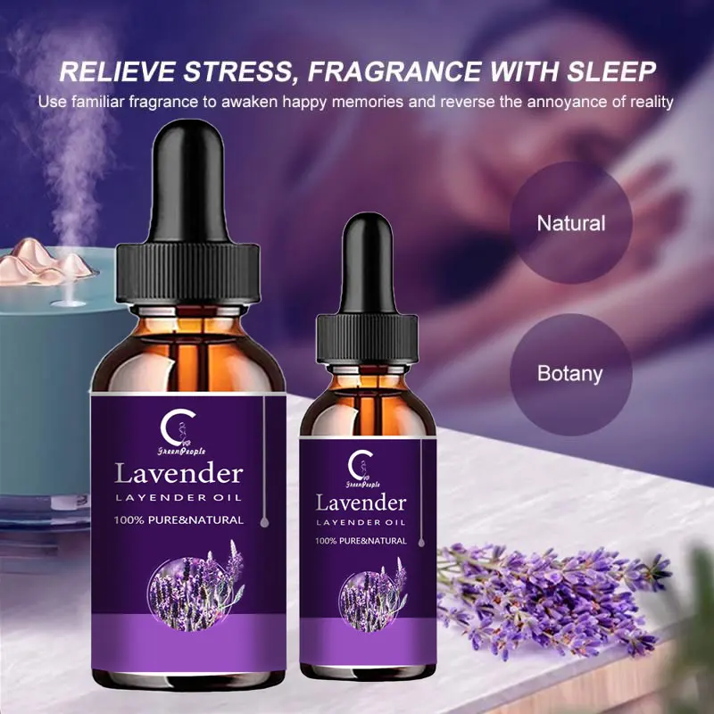 5ML/15ML/30ML/50ML/2022 Latest Lavender Essential Oil Aromatherapy helps Sleep Skin Care-Clean skin control oil freckle and whit