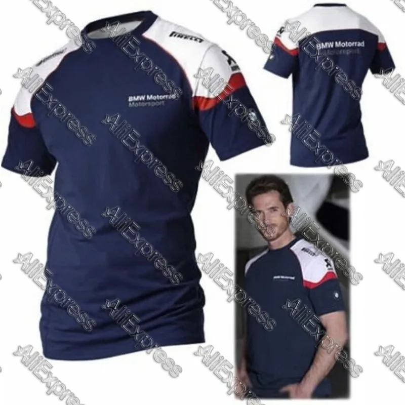 

Летняя мужская быстросохнущая дышащая гоночная спортивная одежда BMW Motorcycle Rider Racing для Mountain Track Cross Country Challenge