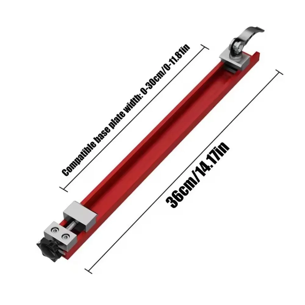 

Adjustabl Cutting Machine Base Portable Fixed Ruler Precision Machine Base Precision Ruler 240mm 360mm Cutting Base Plate