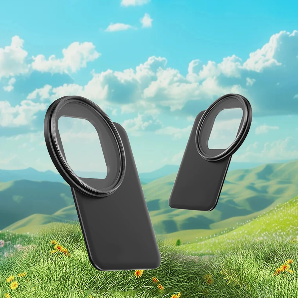 67mm Threaded Magnetic Phone Filter Mount Universal Phone Lens Filter Ultra-Thin 5mm Lens Filter Mount for iPhone 15 14 Pro Max