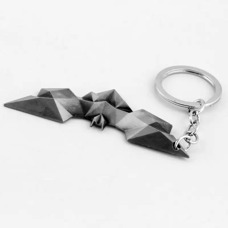 Bat Pendants Keychain Toy Superheroes Movie Jewelry Car Key Ring Bags Key Chains Gifts Souvenir