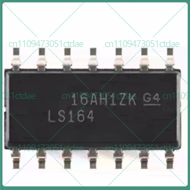 10-50pcs For SN74LS164DR LS164 SOIC-14 8Bit Serial In Parallel Out Shift Register IC 36MHz