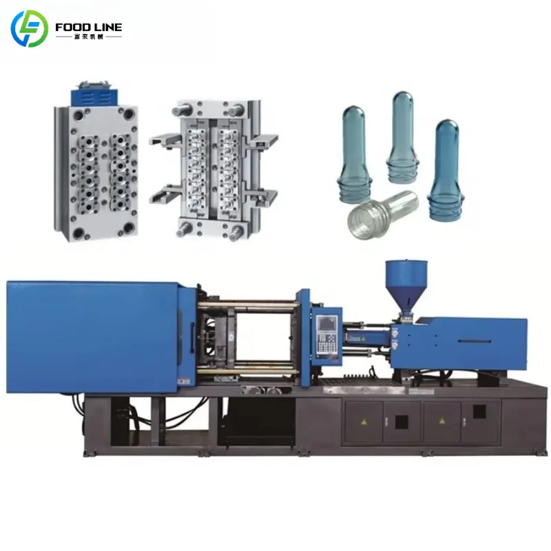 Industrial Horizontal Automatic Plastic Preform Maker Custom PET Preform Injection Molding Heavy Duty Equipment