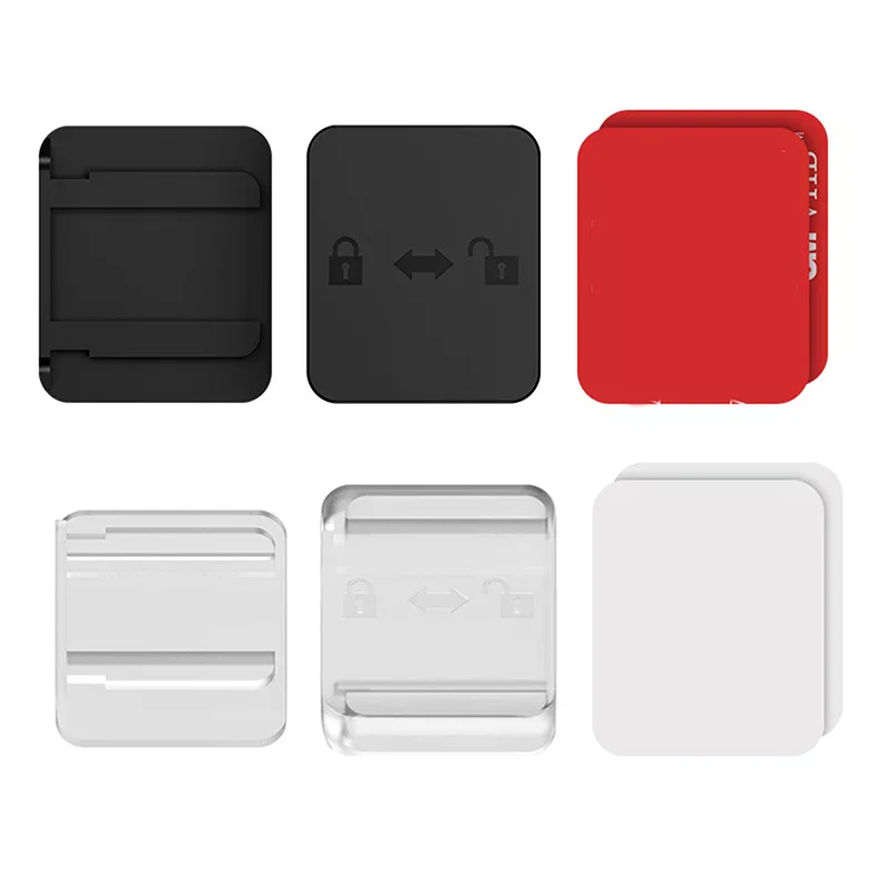 ที่ยึดบัตรผ่านค่าบริการรถยนต์แบบติดกาว ที่ยึดบัตร ETC แบบติดกาว ถอดออกได้ ติดตั้งง่าย ที่ยึดบัตรผ่านค่าบริการแบบกะทัดรัดสำหรับติดกระจกหน้ารถ