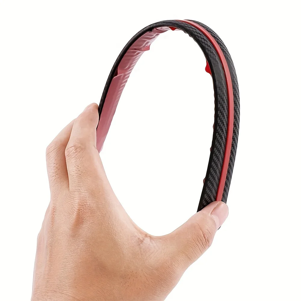 2PCS Car Front Rear Bumper Corner Protector Guard Car Anti-Collision Edge Protection Decoration Strip Car Universal Accessories
