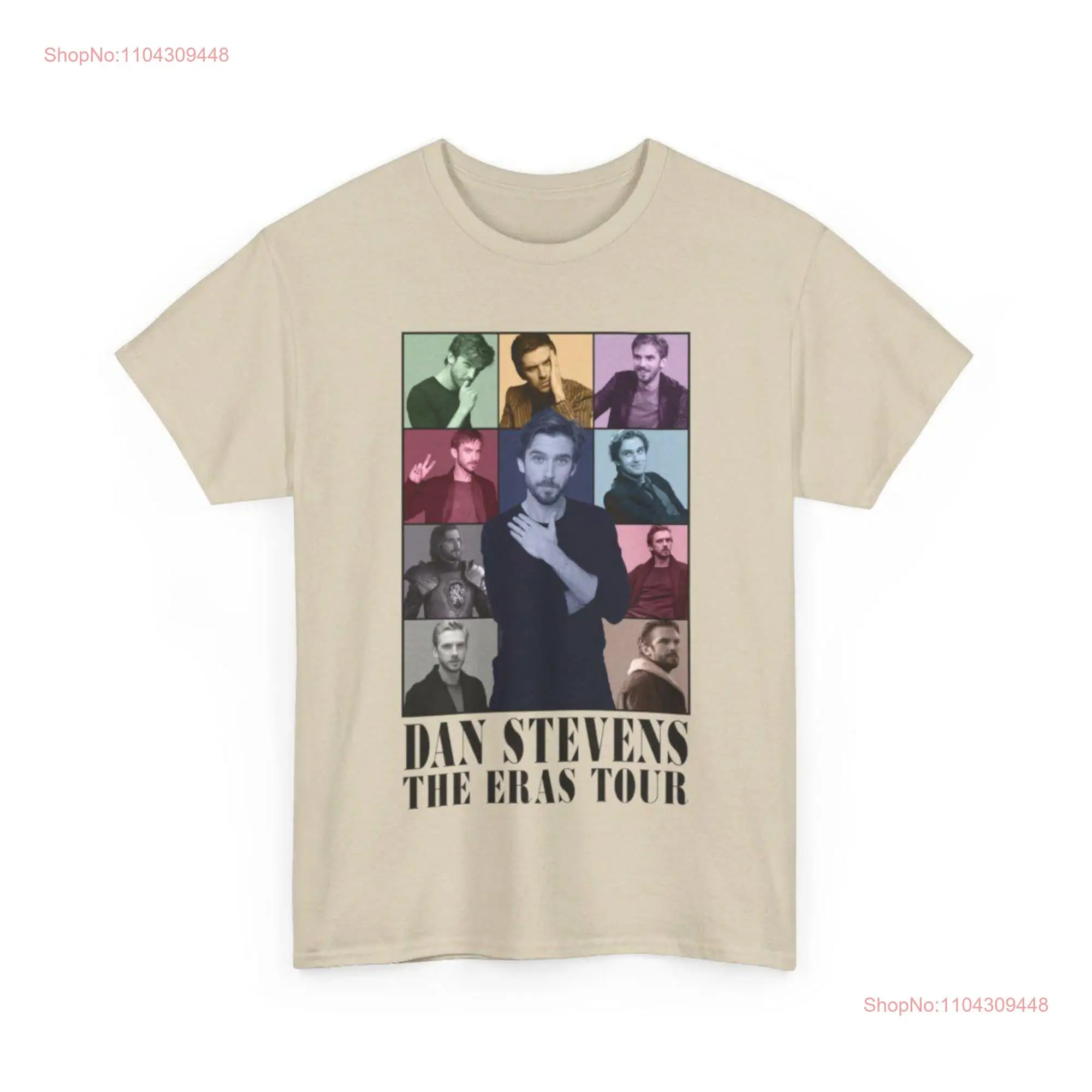 Dan Stevens The Eras Tour T Shirt long or short sleeves