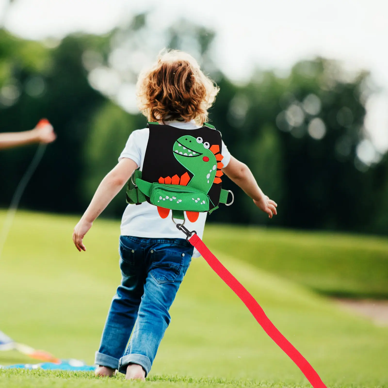 

Набор из 3 детских поводков-веревок для прогулок с яркими ручками, удобными захватами, портативные, многоразовые, для активного отдыха и походов