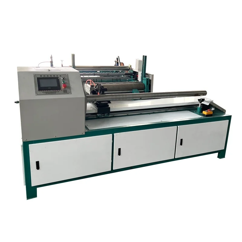 Paper Round Core Making Cutter Machine Automatic Paper Roll Tube Core pvc Cutting Machine