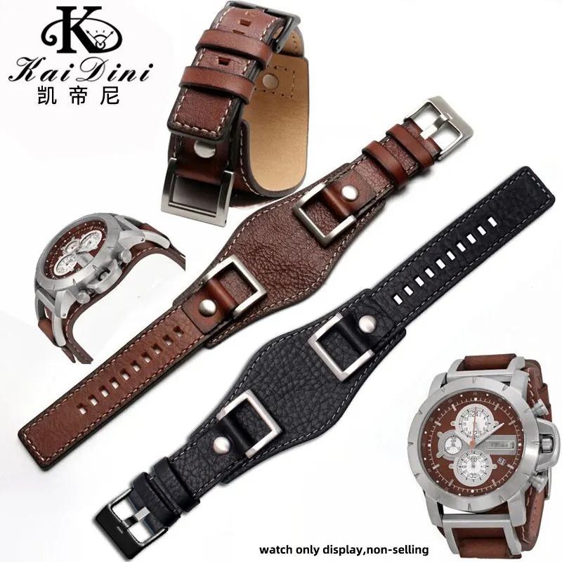 

Высококачественный кожаный ремешок для Fossil JR1157, ремешок для часов из воловьей кожи, мужской ремешок для часов, винтажный браслет, аксессуары для часов в стиле ретро