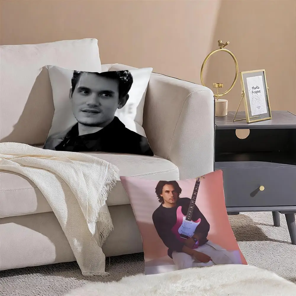 J-John Mayer powerful Cushion Cover Linen Minimalist Cover Soft Decor for Sofa Home Room