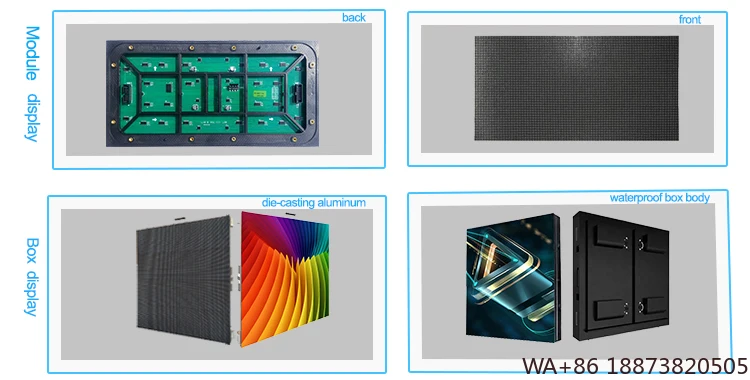 Светодиодный дисплей высокой яркости, несколько моделей P3 P4 P5 P6 P8 P10, фиксированный водонепроницаемый 3d рекламный щит, рекламный уличный экран