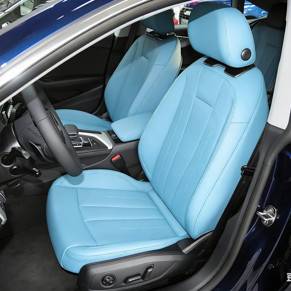 

Car Special Seat Cover For Audi A5 Sportback F5 2017 2018 2019 2020 2021 PU Leather Protective Full Surrounded Car Seat Covers