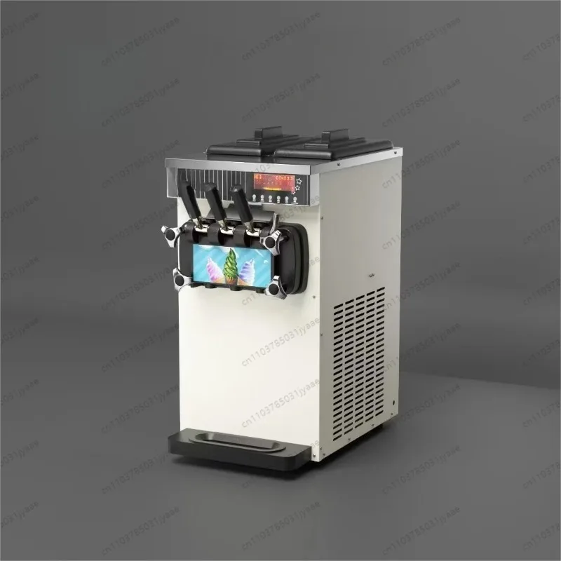 

Cheap Price Beverage Store Mini Three Flavor Ice Cream Machine Home Gelato Maker