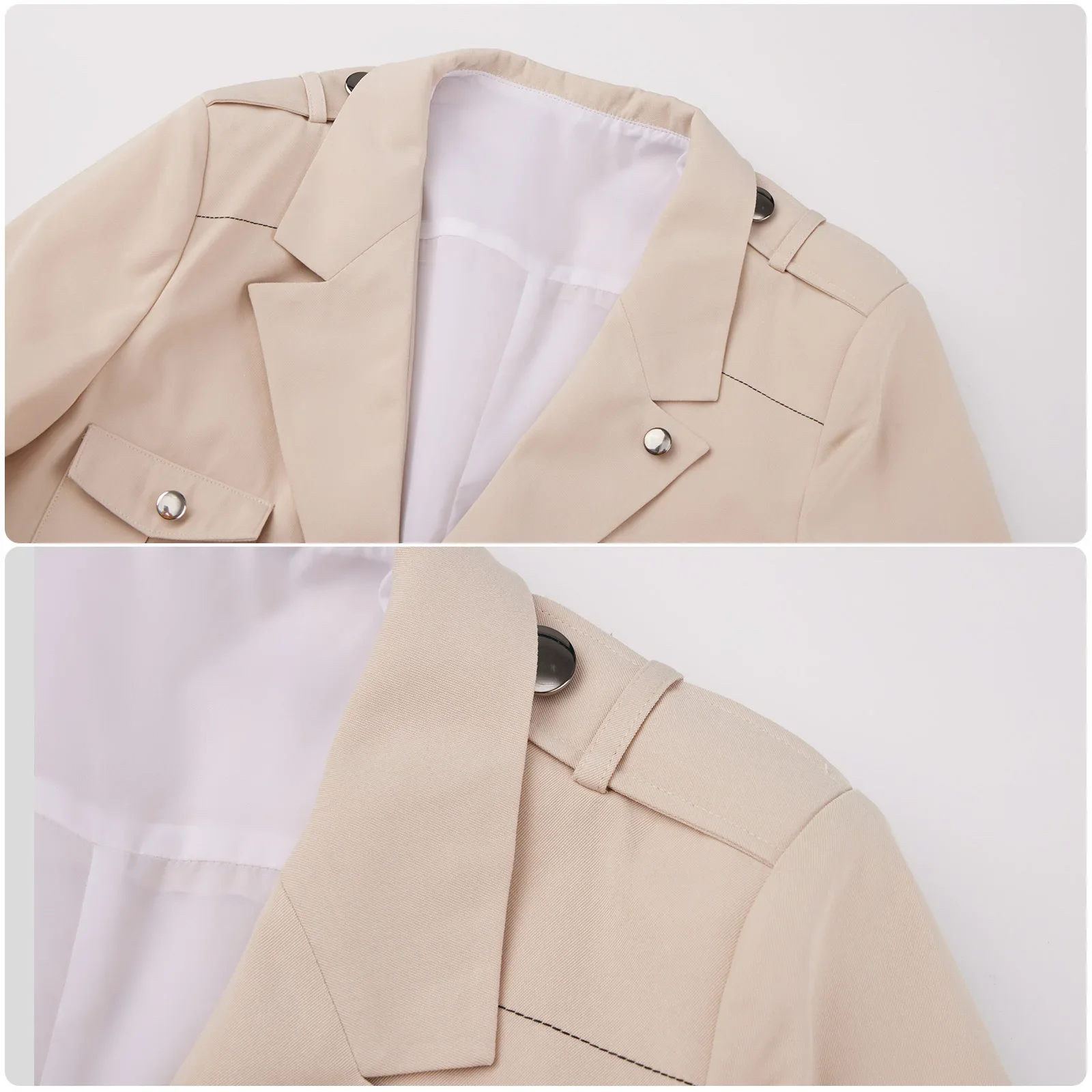 애니메이션 Zeke Yeager 코스프레 코스튬 남성 세트, 벨트 복장, 할로윈 파티 역할 놀이 슈트