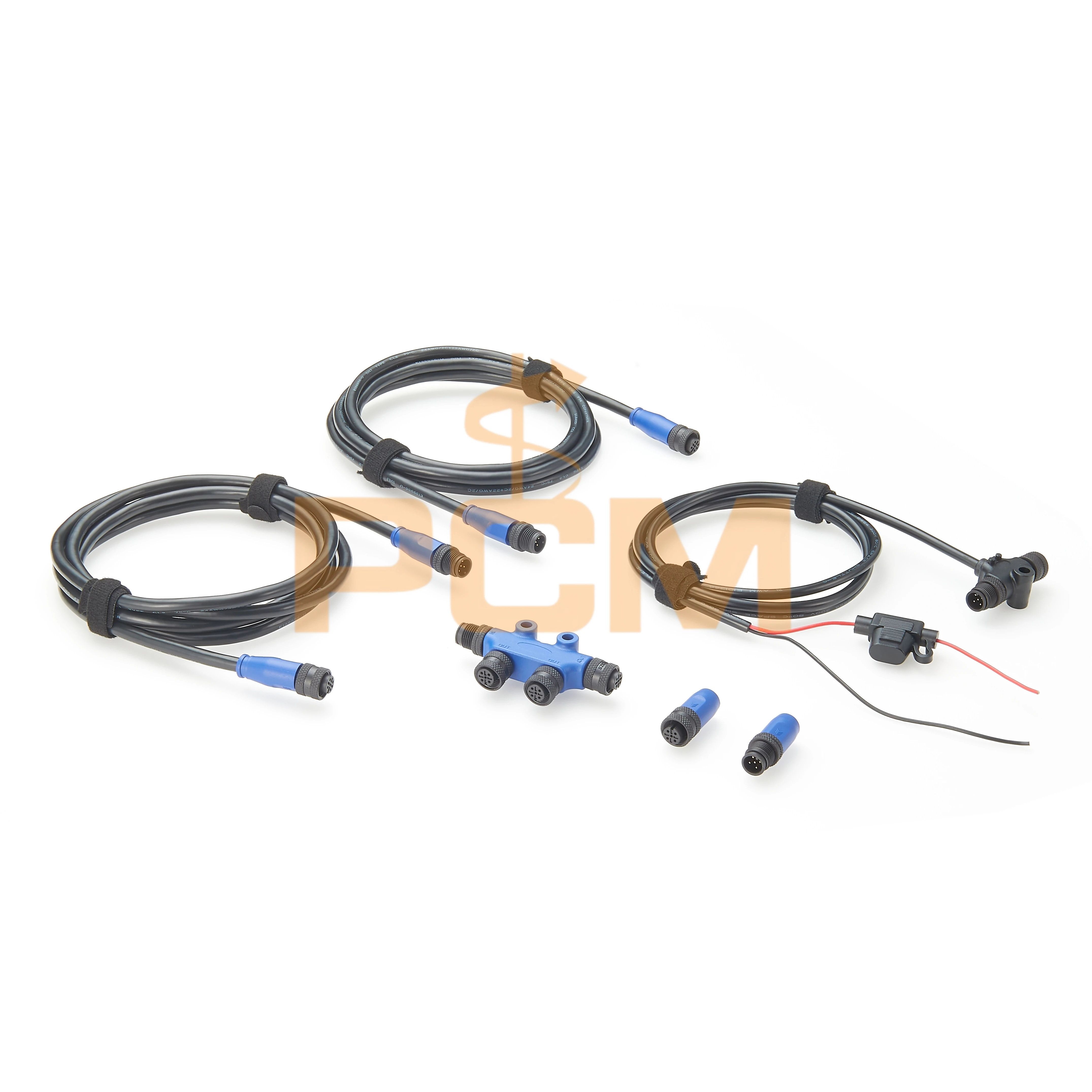 NMEA 2000 Kabeladapter Serielle-Daten-Netzwerkverbindung Marine Boot NMEA 2000 Starter-Kit ABS T-Typ 5-PIN-Stecker Adapterkabel 2M 1M – Detail 2