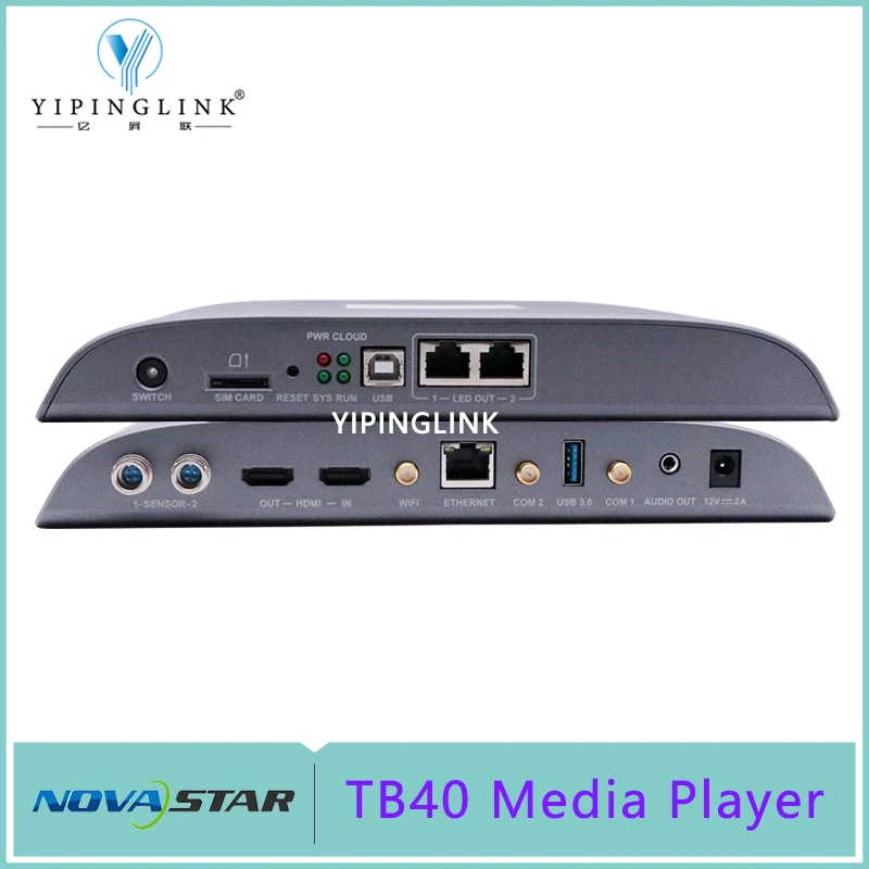 

Novastar TB40 New Generation Taurus Multimedia Player For Full Color LED Display