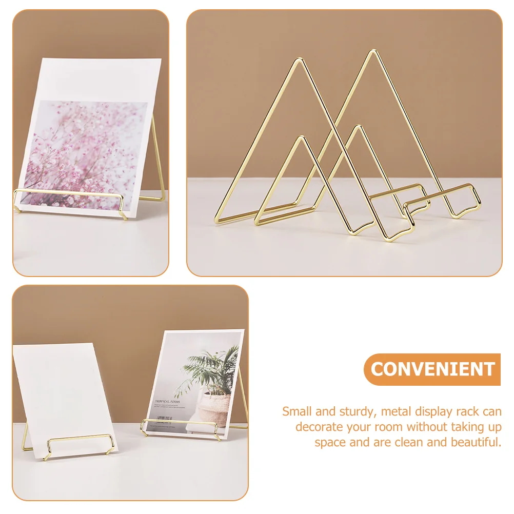 2 قطعة منظم كتب سطح المكتب الحديدي رف شاشة مطلي بالكروم ثابت للكتب سجلات الملفات حامل ملفات سطح المكتب