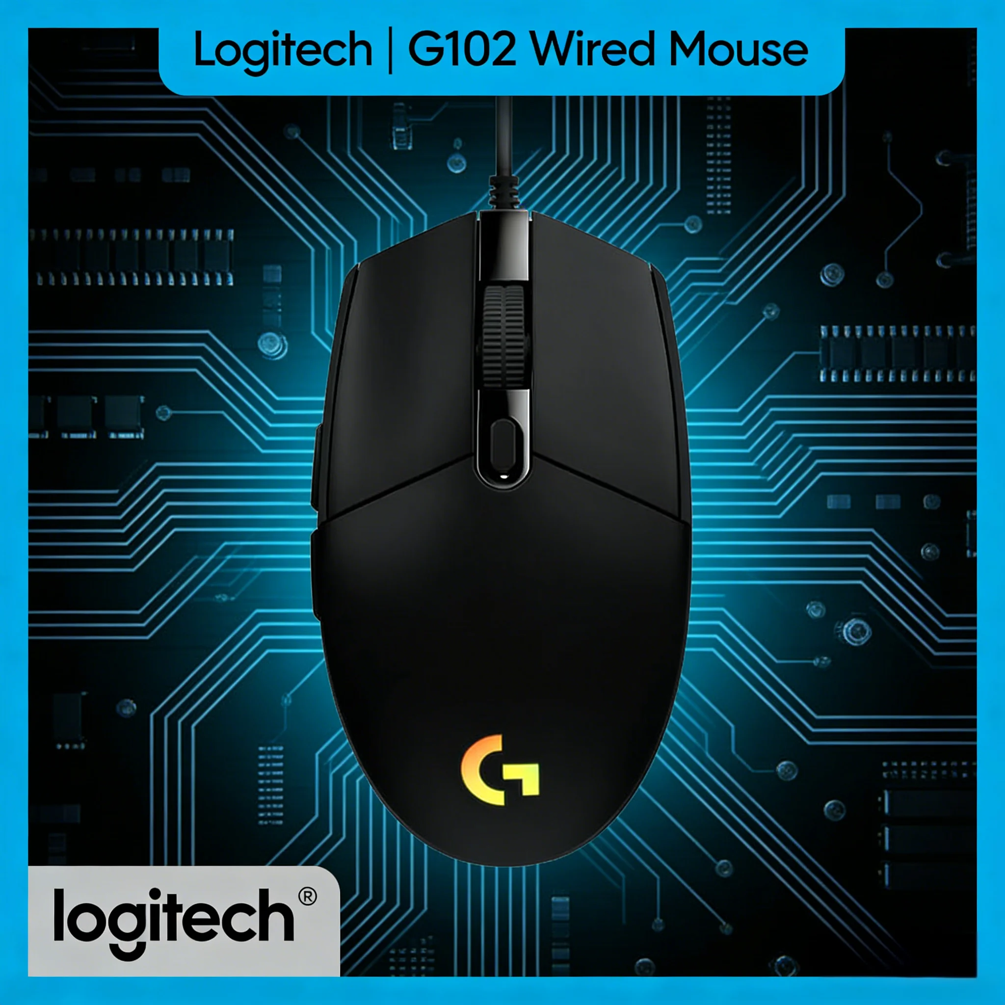 

G102 Prodigy Programmable Gaming Mouse Big Sale Price On-Board Memory