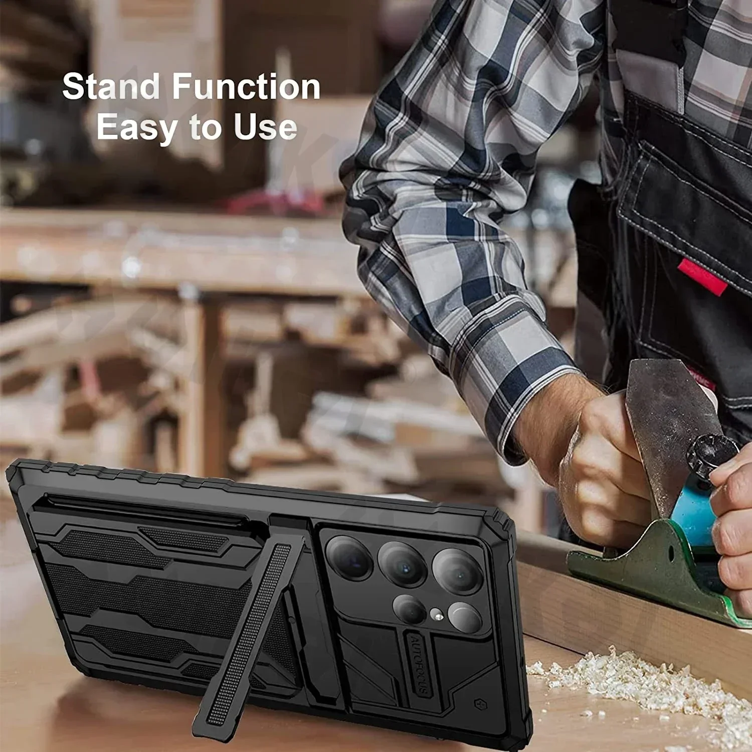 Case For Samsung S24 S23 S22 S25 S20 FE Ultra Plus A55 A56  Wallet With Credit Card Stand Kickstand Slim Rugged Shockproof Cover