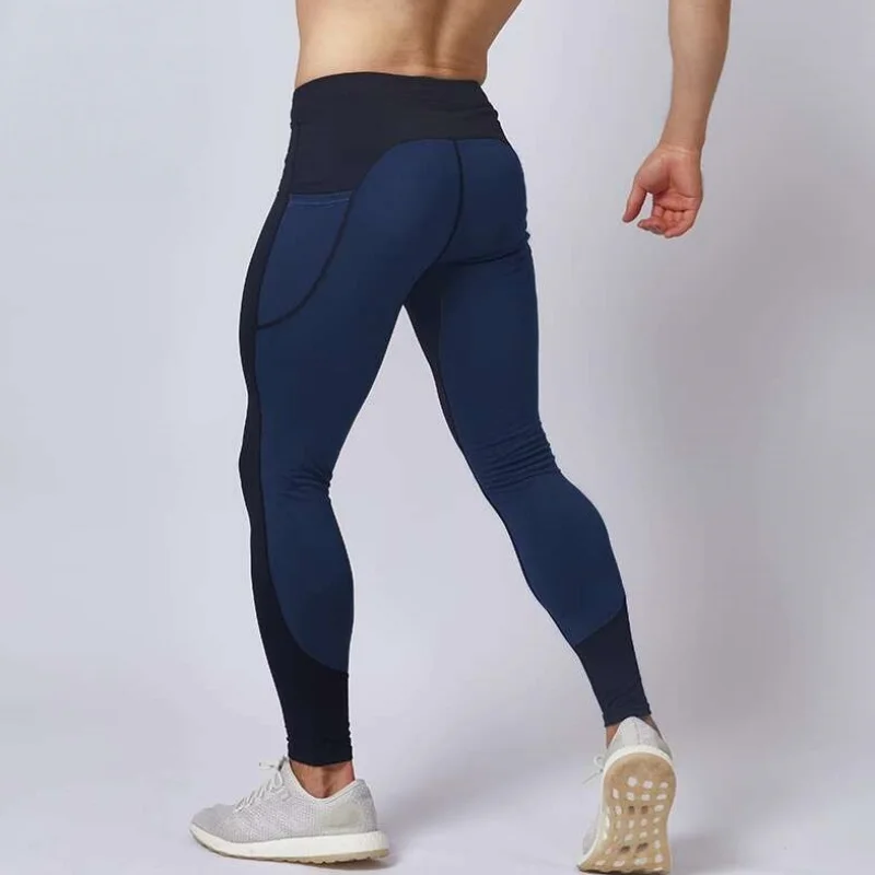 Men's Tight Fitness Running Sweatpants Leggings Plus Size Training Joggers Sweat Trousers