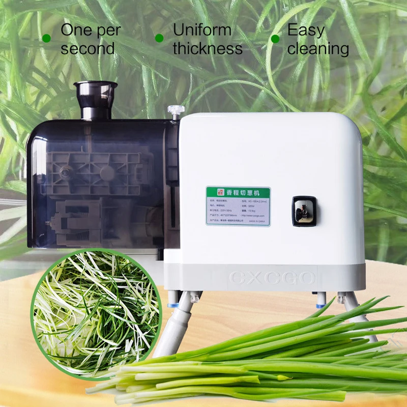 Desktop Leek Scallion Shredding Cutting Machine Commercial Green Onion Shredder Cutter Small Restaurant