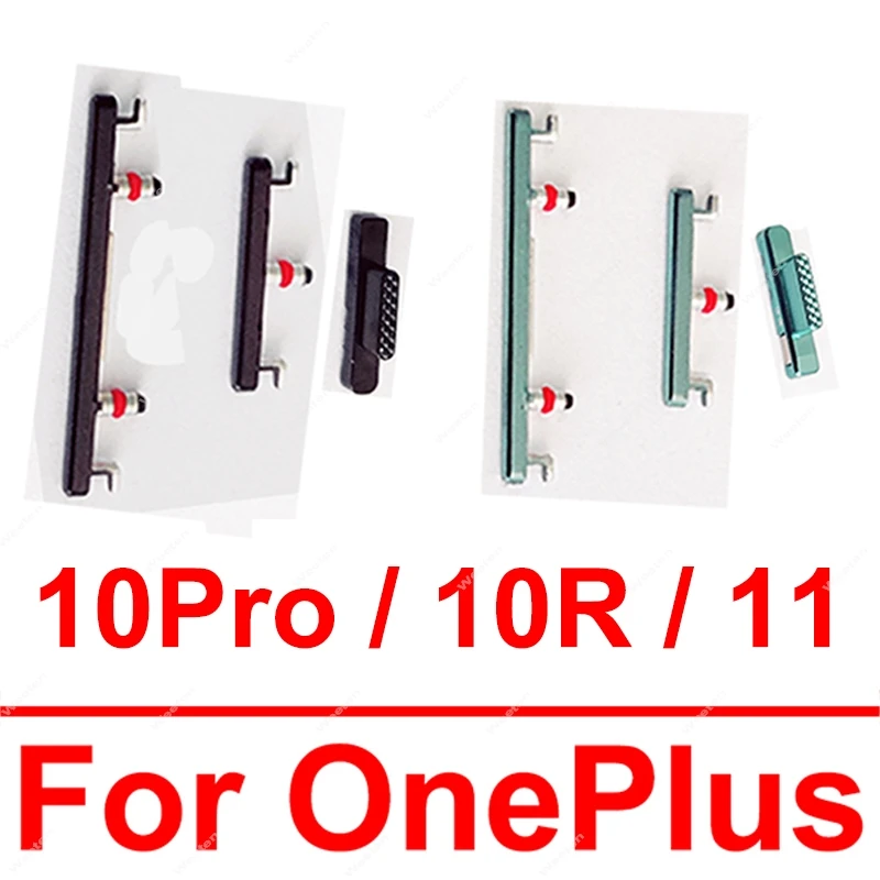 Power Volume Buttons For OnePlus Oneplue 1+ 10 Pro 10pro 10R 11 ON OFF Power Volume + Mute Side Keys Parts