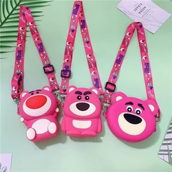 Disney ragazzi e ragazze moda borse a tracolla carino lasso orso bambini portamonete bella borsa a mano bambini Mini borsa a tracolla