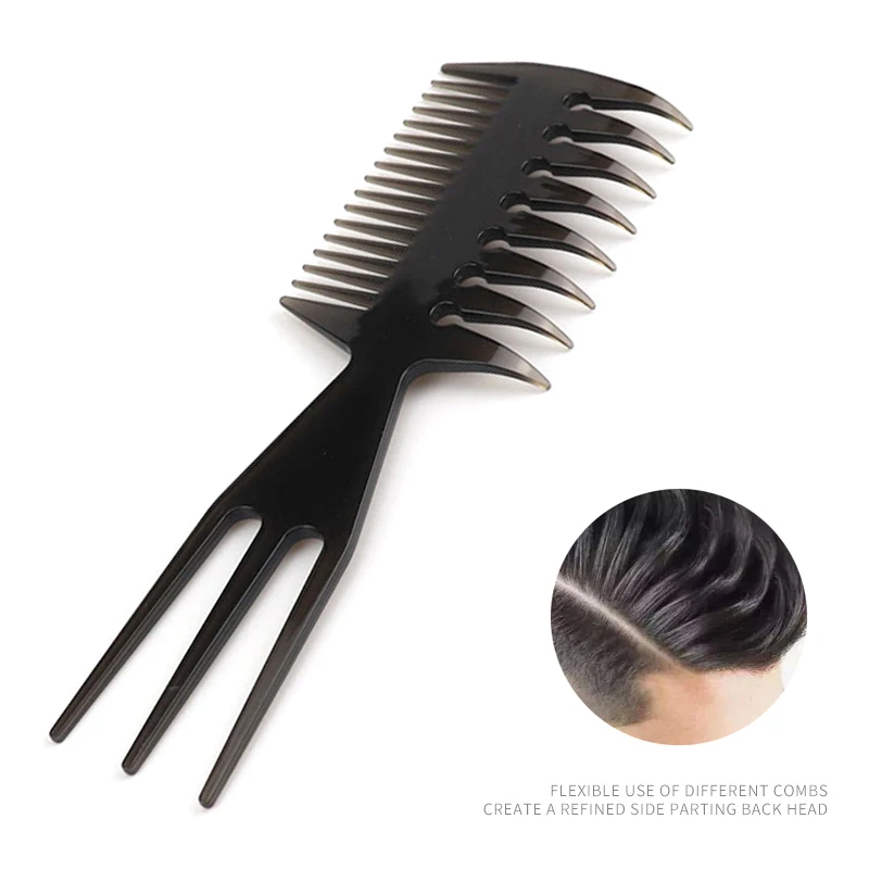 7/5/3pcs Barber Hairdressing Comb Multifunctional Hair Detangling Comb Hair Care Tool Set Haircutting Accessories