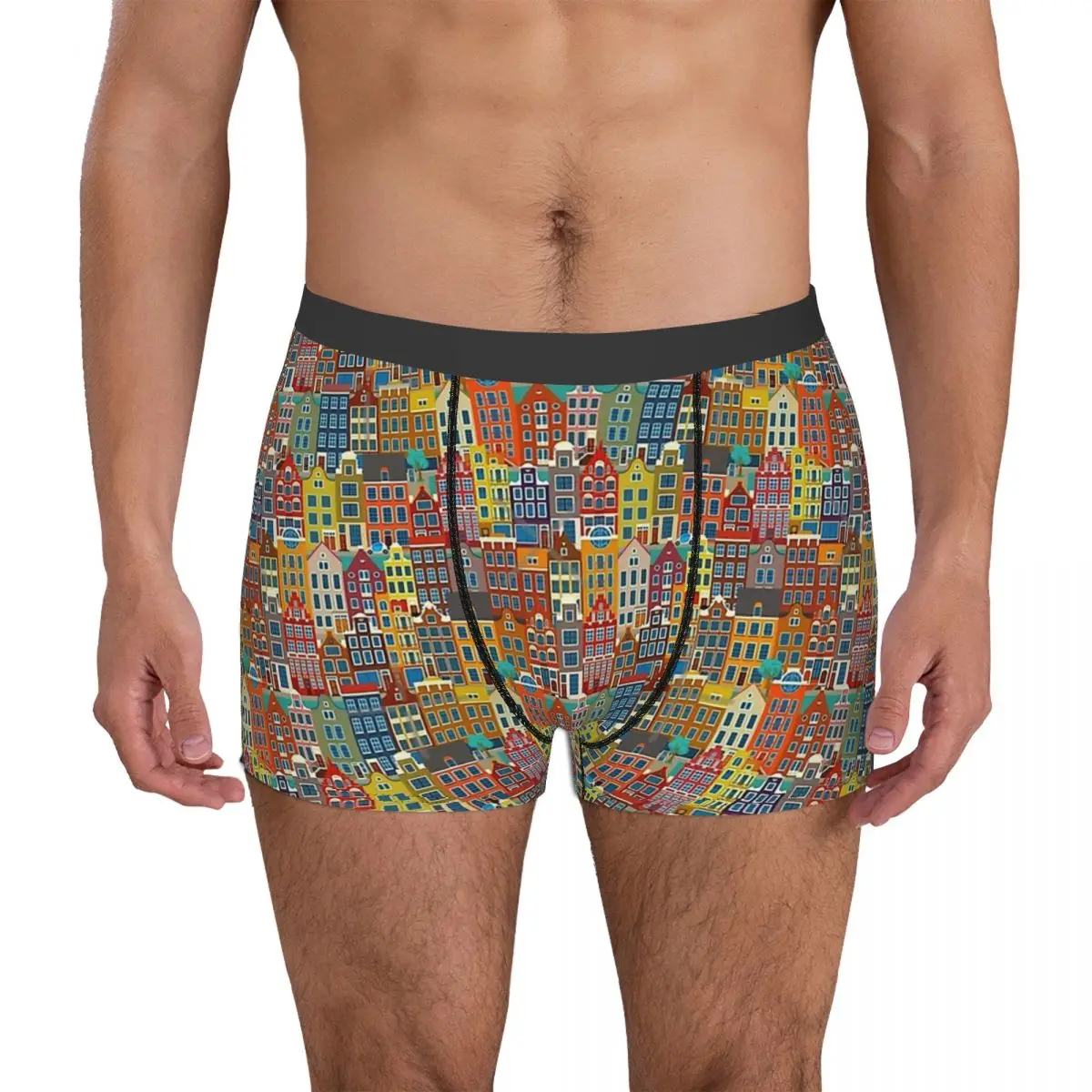 Amsterdam, Saturated Underpants Breathbale Panties Male Underwear Sexy Shorts Boxer Briefs