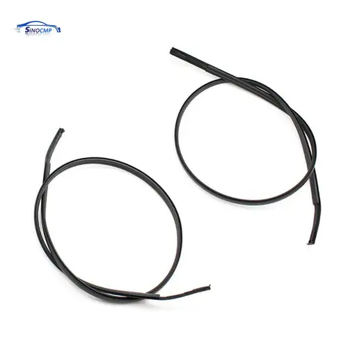 Imagen 2 del producto Juego de molduras de goteo para techo lateral L + R, 1 par, para Toyota Yaris Sedan 2007-2011, pieza de repuesto para coche 75551-52160 75552-52140