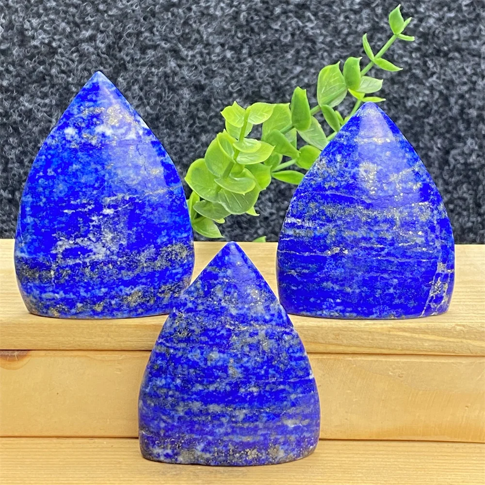 

100%Natural High Quality Lapis Lazuli Free Form Torch Reiki Healing Crystal Shaped GardenAquarium Home Decor FengShui Witchcraft