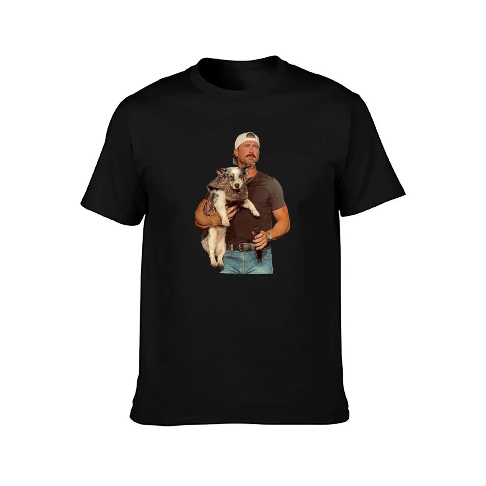 Riley Green Pup T-Shirt Casual Streetwear Short Sleeve Tee T-Shirt