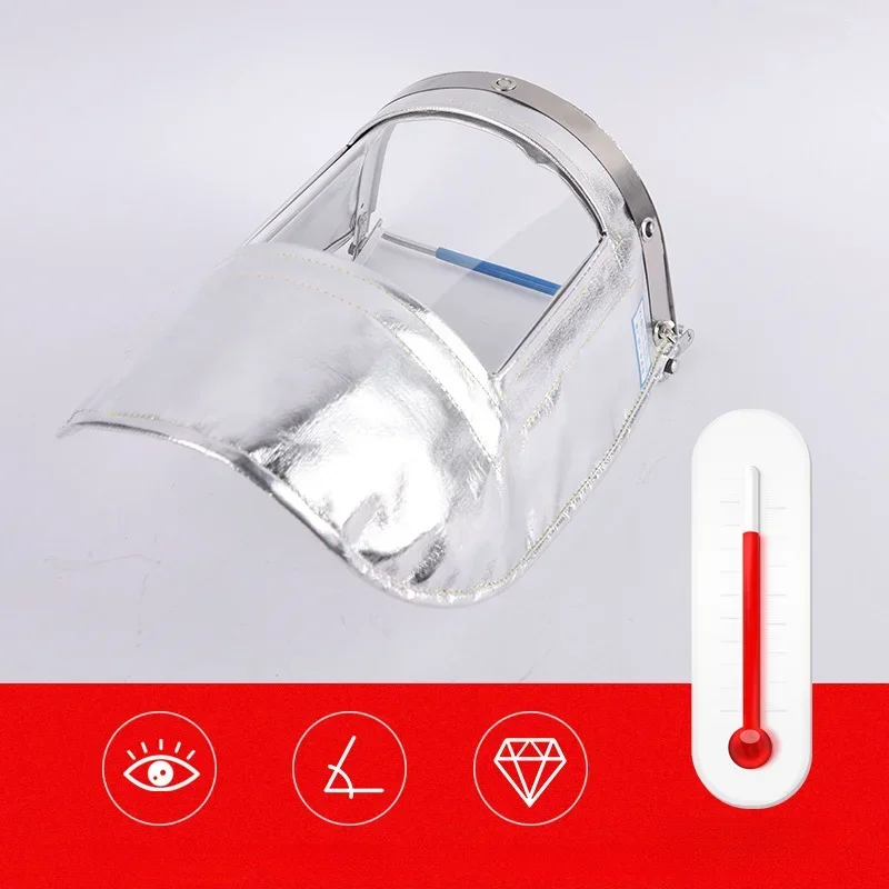 

Welding Protective Mask for Electric Welder, Aluminum Foil Welder Cap, Face Protector