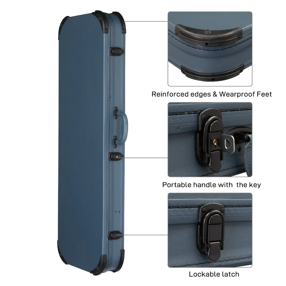 حافظات خشبية ذات غلاف صلب للقيثارات الكهربائية القياسية، تناسب طراز GST GTL 170