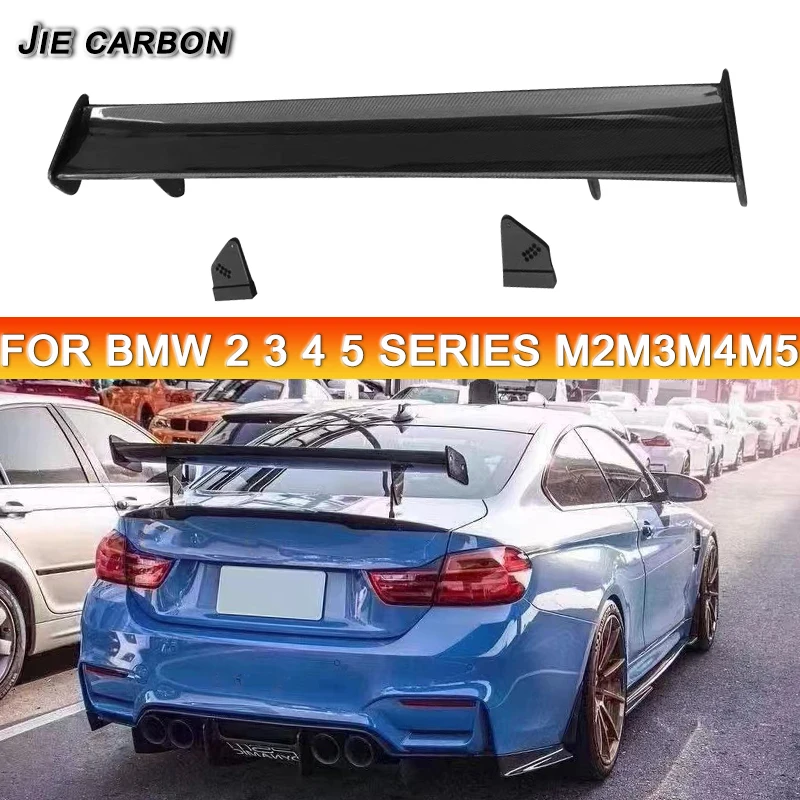 GTS Style Carbon Fiber Rear Trunk lip spoiler Wing For BMW F80 M1 M3 E92 E46 F82 M4 M5 M6 F22 F30 F32 F33 F36 G20 G30 G80 2009+