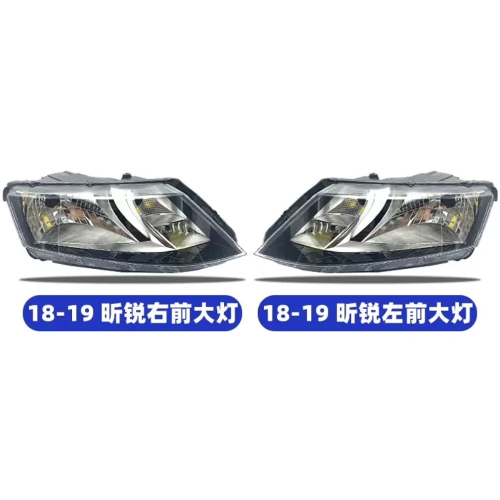 Headlight cover Headlamp half Assembly for Skoda Rapid 2013-19 front lamp DRL daytime running light