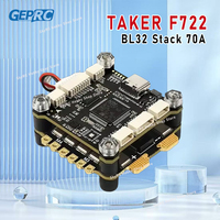 GEPRC TAKER F722 BL32 Stack 70A Flight Controller Air Unit Connect 3-6S LiPo 9V2.5A 5V3A BEC FPV