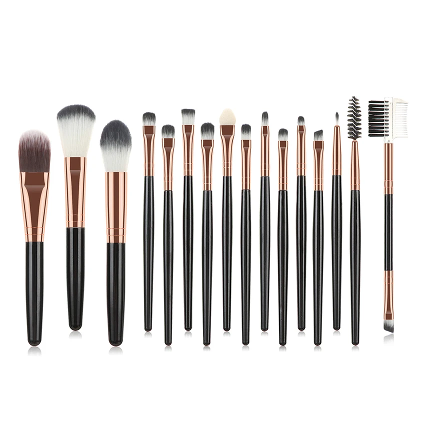 SAIANTTH 16pcs professional makeup brushes set foundation eye shadow powder blush lip eyelashes eyebrow eyeliner cosmetic tool